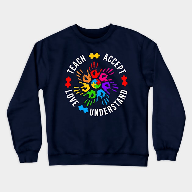 Autism Awareness 2023 Crewneck Sweatshirt by mebcreations